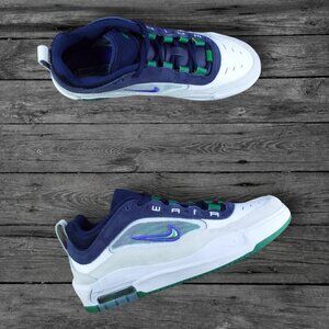 Nike SB Air Max Ishod Shoes - White/Persian Violet  (BRAND NEW)